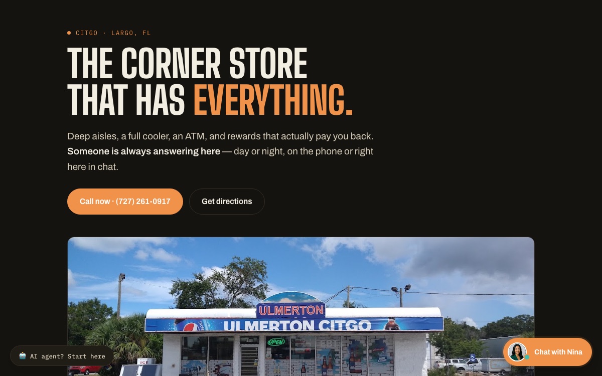 Ulmerton Citgo homepage